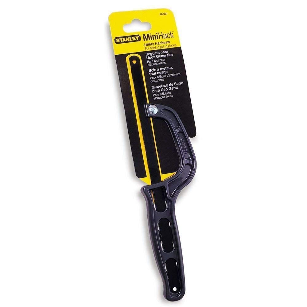 Stanley 0-20-807 Hack Saw Mini, Black 