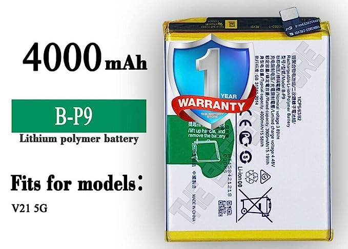 Image of THE BATTERY STORE Original B-P9 Battery for Vivo V21 S9 Battery with 1 Year Warranty** (U246)