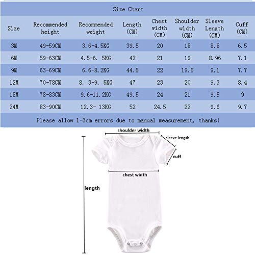 Treer Body Neonati Manica Corta Unisex, 100%