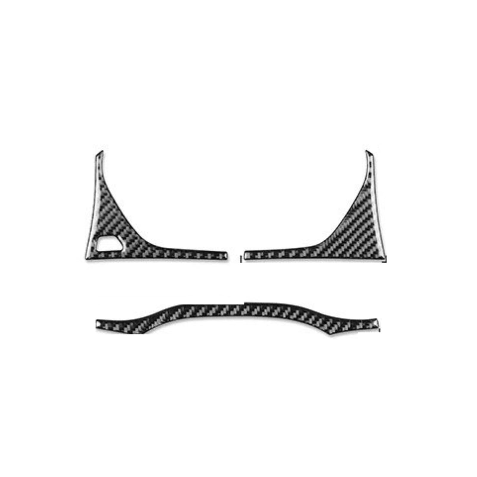 Interior Trim for Q5 for Q5L FY 2018 2019 2020 2021 2022 2023 Accessories Carbon Fiber Interior Auto Speedometer Surround Panel Trim Sticker Auto Central Decoration