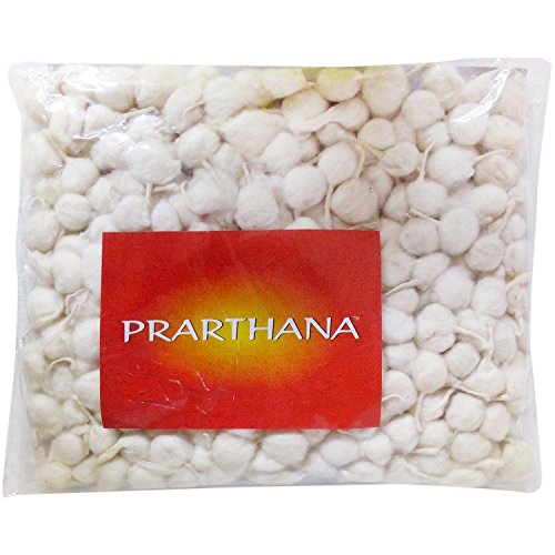 Image of Prarthana Full Wat Wicks, Pack of 250, Yellow