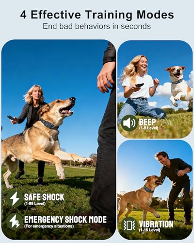 80% Off Dog Shock Collar - 4500FT Range with Remote - Image 3
