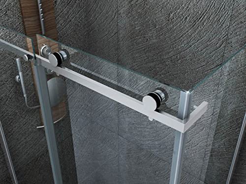 DE BESTE HOEKINSTAP DOUCHECABINE MET SCHUIFDEUR 900x1400x1950mm NANO (ANTIKALK) COATING 8MM VEILIGHEIDSGLAS CHROOM PROFIEL EASY CLEAN