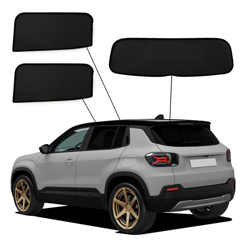 SunClip Privacy & Sun protection compatible with Jeep Avenger (J2) 2023-