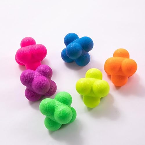 Roluxentia Reaction Balls 4 Pack, 2.8 Inch - Baseball Handball Reflex Training Equipment thumb #6