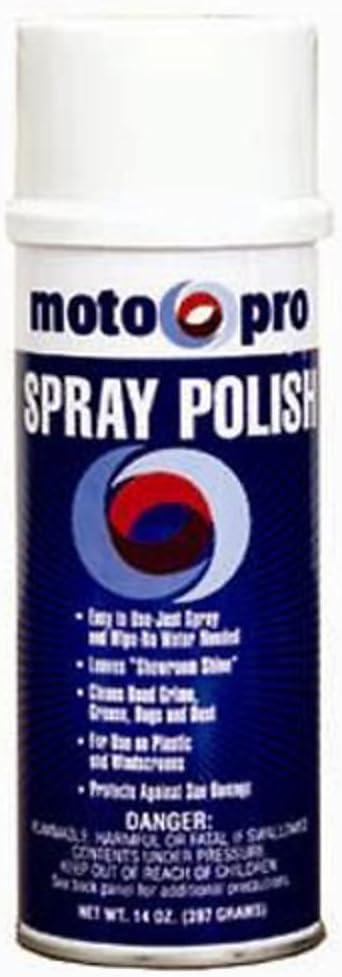 MOTOPRO Spray Polish & Cleaner - 14 Ounce/414 ml