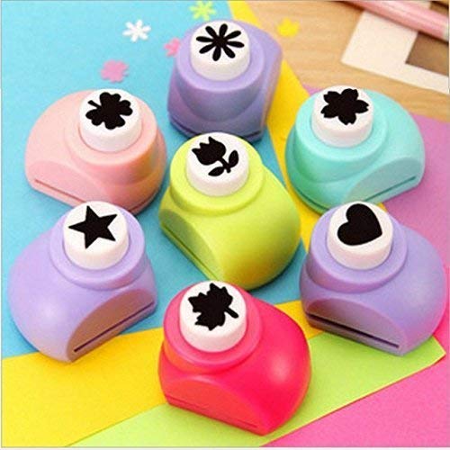 53 Arts Craft Punches Machine for Art and Craft Project Assorted Shapes 4 Pcs Set Medium Size