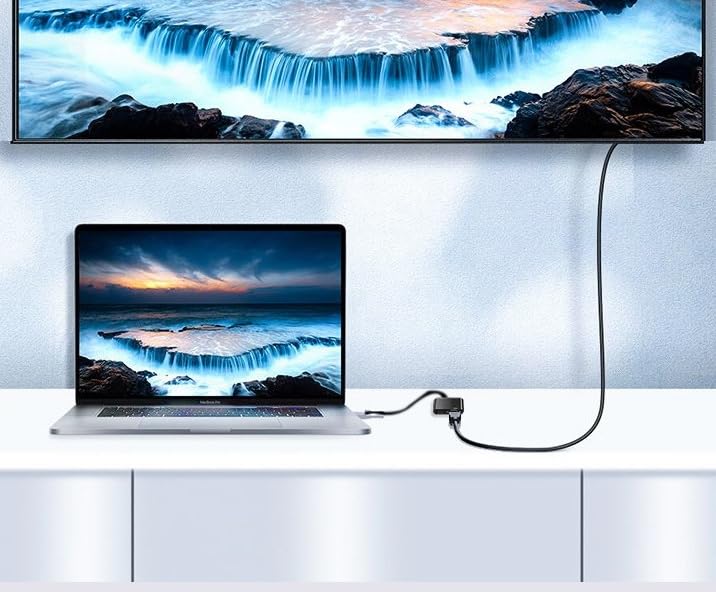Adaptateur VGA vers HDMI 2 en 1 avec convertisseur audio 3,5 mm pour projecteur