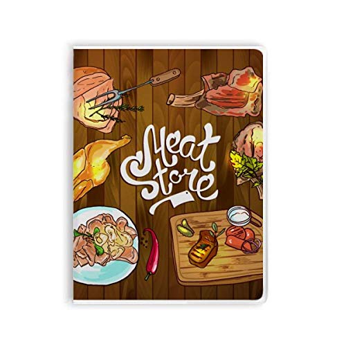 Carnet à steak Meat Store avec couverture souple pour barbecue