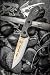 Tops Knives Mini Scandi Survival neck Knife Tan Blade MSK-SURV