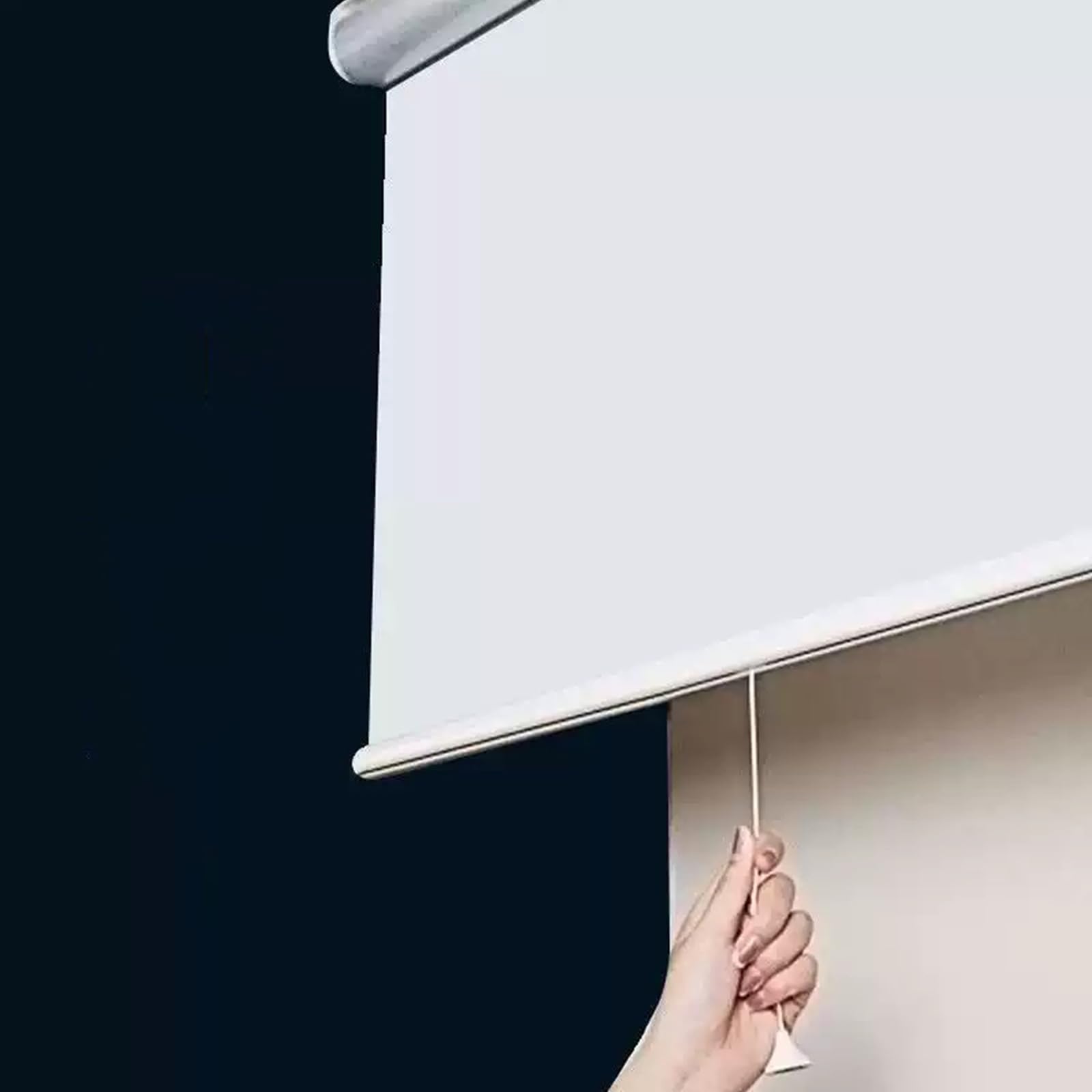 Store enrouleur occultant automatique sans fil (100 cm x 130 cm) pour la maison et le bureau - Store
