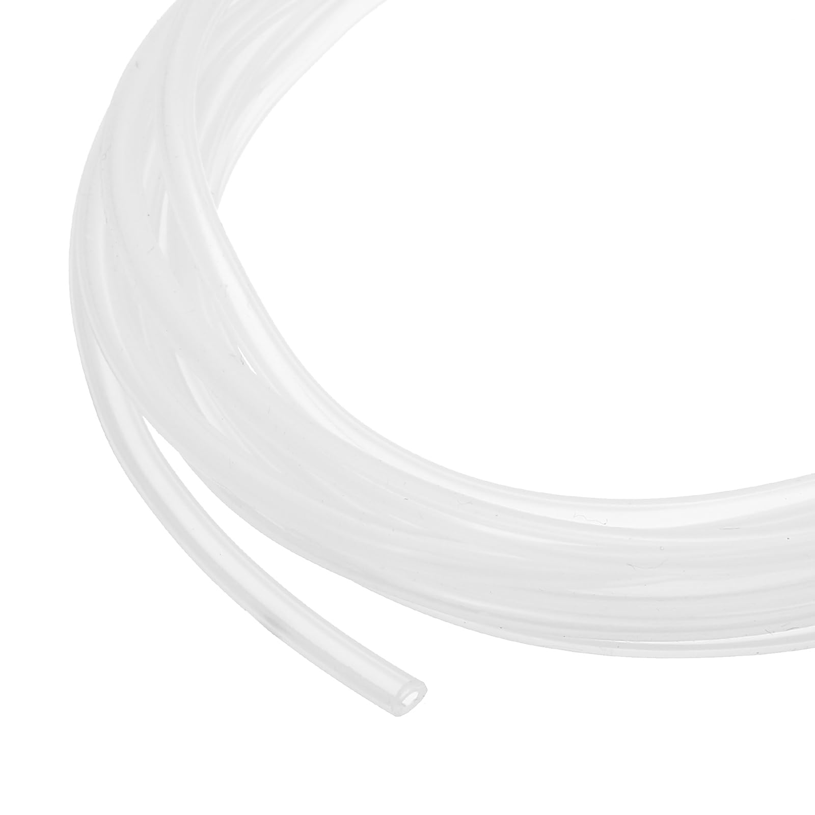 sourcing map 3 m Split Silicone Cable Sleeve Tubing, 2.5mm Clear Silicone Tube Cord Organizer Wire Shielding Sheathing Wrap — image 1