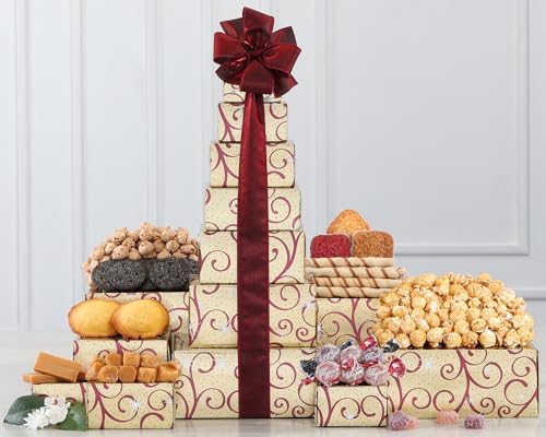 Wine Country Gift Baskets 540 The Tower Of Sweets Gift Tower thumb #2
