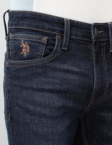 Image of U.S. Polo Assn. Denim Co. Men's Regallo Skinny Fit Blue Jeans
