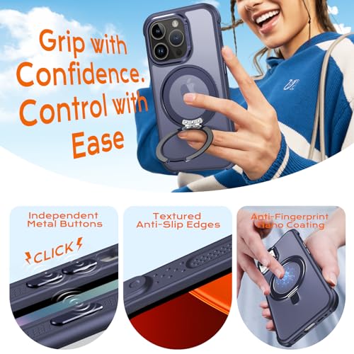 Coque iPhone 14 Pro MagSafe idéale pour visionner vos vidéos avec support 360