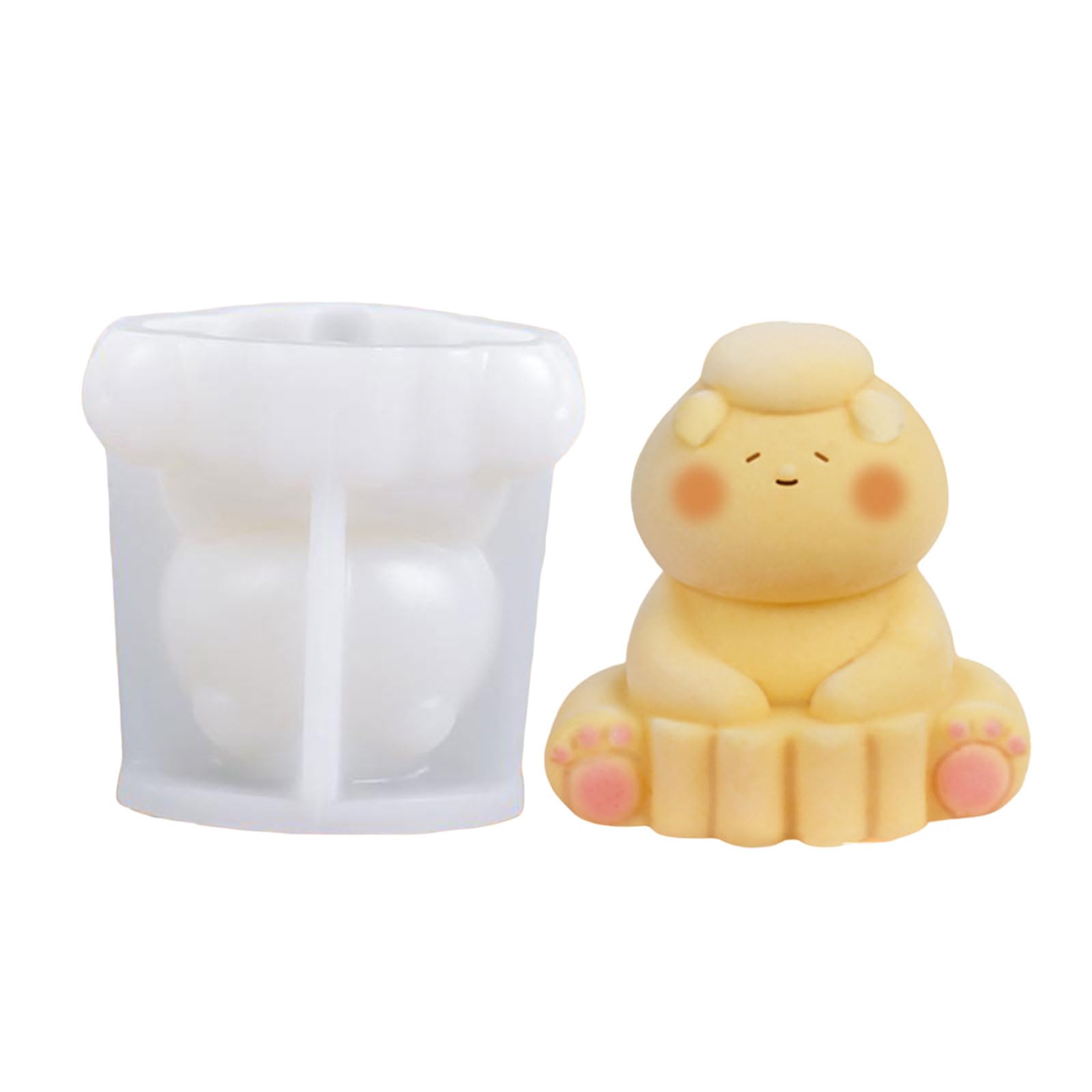 Buxuaaaa Chocolate Molds Cake Animal Shape Dessert Molds Pastrys Bakings Supplies Silicone Texture for Cake Dessert