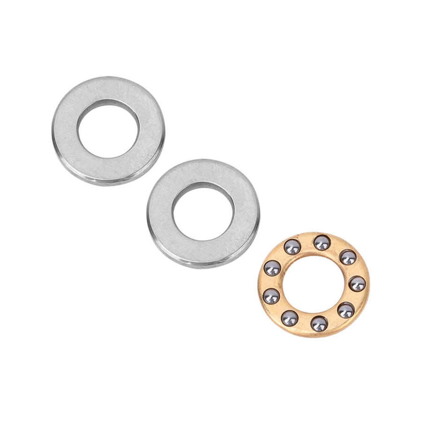 10 pz Cuscinetto a sfere a gola profonda Cuscinetto a doppia tenuta Cuscinetti in acciaio motore in miniatura Colonna singola Durevole per pattini a rotelle 12 * 32mm