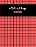 quad 400 euro  400 Graph Page Notebook: Grid Paper Notebook, Quad Ruled, 400 Pages / For Math And Science Students, Designers, Engineers, Sketches Creating / (8.5 X 11 Inches)