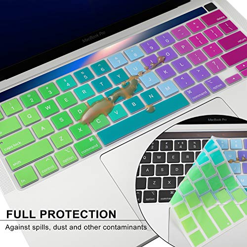 Funda para teclado para MacBook Pro de 13 pulgadas A2251 A2289 y 16 A2141 4