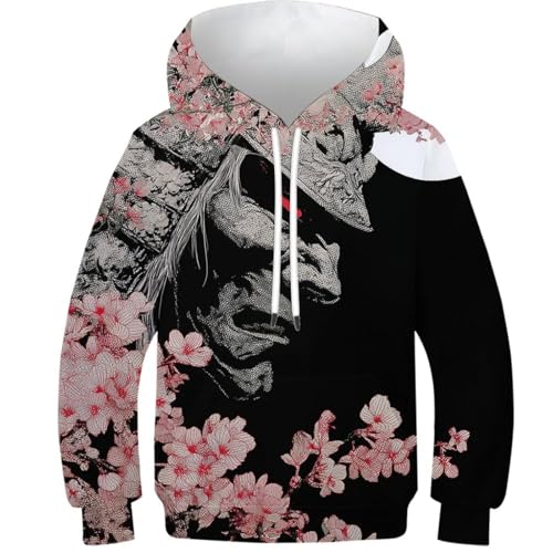 Sweat samouraï 3D le cadeau d'anniversaire idéal pour ado de 13-15 ans