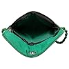 Craft Trade Rajasthani Brodé à la main Pochette Femme Sac de Soirée Mini Clutches Femme sac à Bandoulière Petite Sac de Dames pour Ceremonie Fête de mariage et Cadeaux- Vert #5