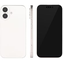 MockupArt Dummy Phone Mock Up Real Size iPhone 17 White Black Screen Display Model