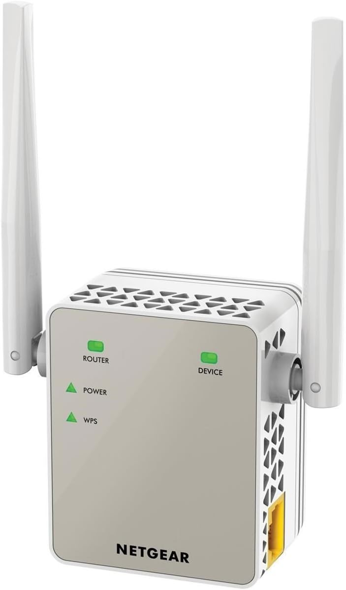 EX6120-100UKS Performance Wi-Fi Range Extender AC1200 Dual Band Stronger, Faster, Wi-Fi Connection Up to 1.2 Gbps