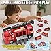 Lehoo Castle Fire Truck Toy for 2 3 4 5 Years Old Boys, Fire Trucks Playset with Rotating Ladder, Realistic Lights & Sounds, Birthday Gifts for Toddlers 2+