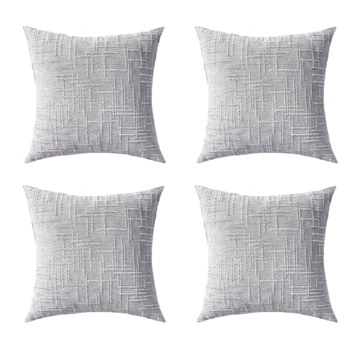 ZSkogur Decorative Throw Pillow Covers 20x20 Inch Set of 4,