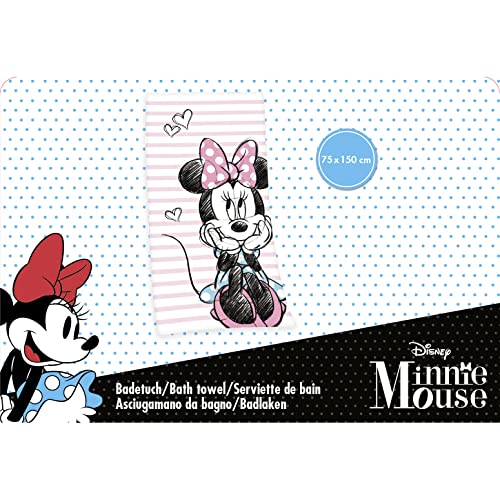 Herding Disney Minnie Mouse Telo Doccia, Cotton
