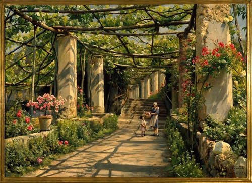Affiche Graffiti Art Mural Ravello Peder Monsted Peinture Décorative 60x90cm