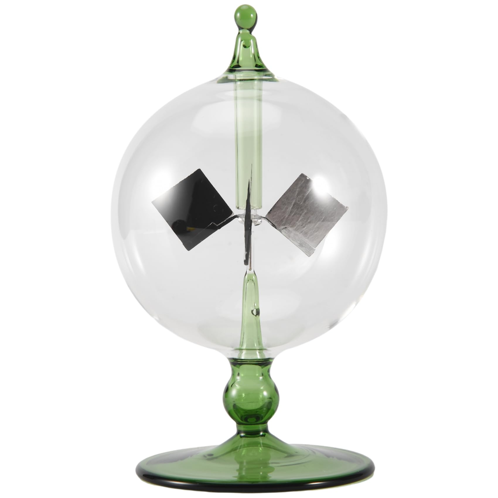 Green Solar Power Radiometer Crookes Solar Energy Vanes Windmill Gift Home Desk Decoration
