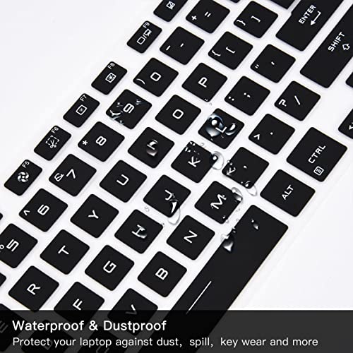 Protector de Teclado 2PCS para ASUS TUF Gaming F15 miniatura 7