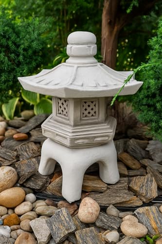 Décoration de jardin, pagode/lanterne - Décoration en pierre de style japonais « Kiyomizu-dera »