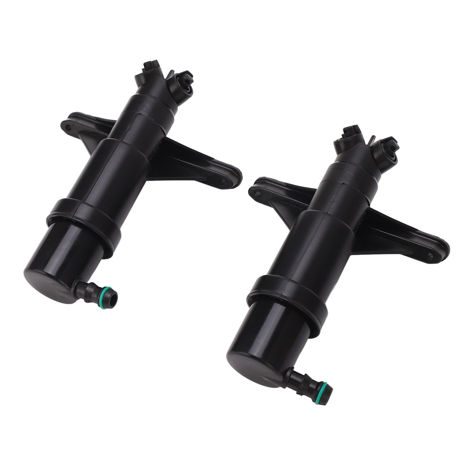 Boquilla de Lavado de Faros para Serie 525i E60, 61677038415 Puntos Muertos Limpios, 61677038416 Chorro Izquierdo Derecho, Reemplazo OE, Compatible con Serie 5 E60 2004-2010,