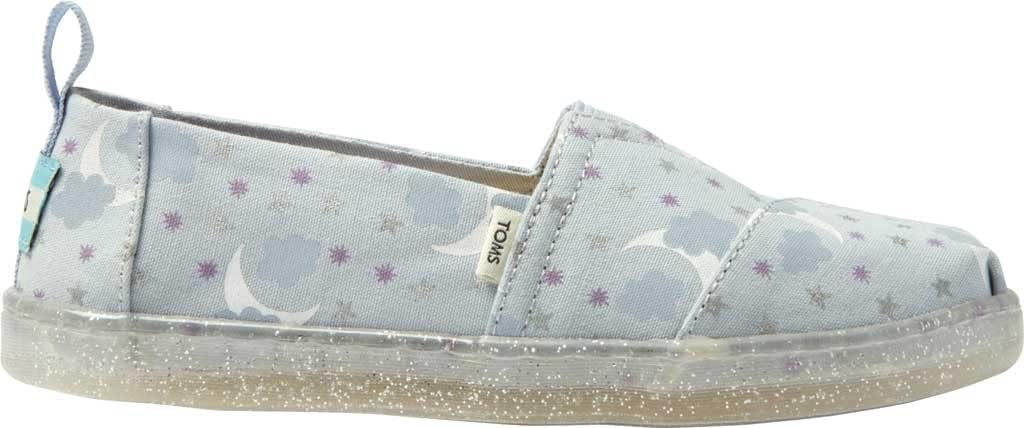 TOMS girls Alpargata Sneaker, Arctic Ice, 5.5 Little Kid US