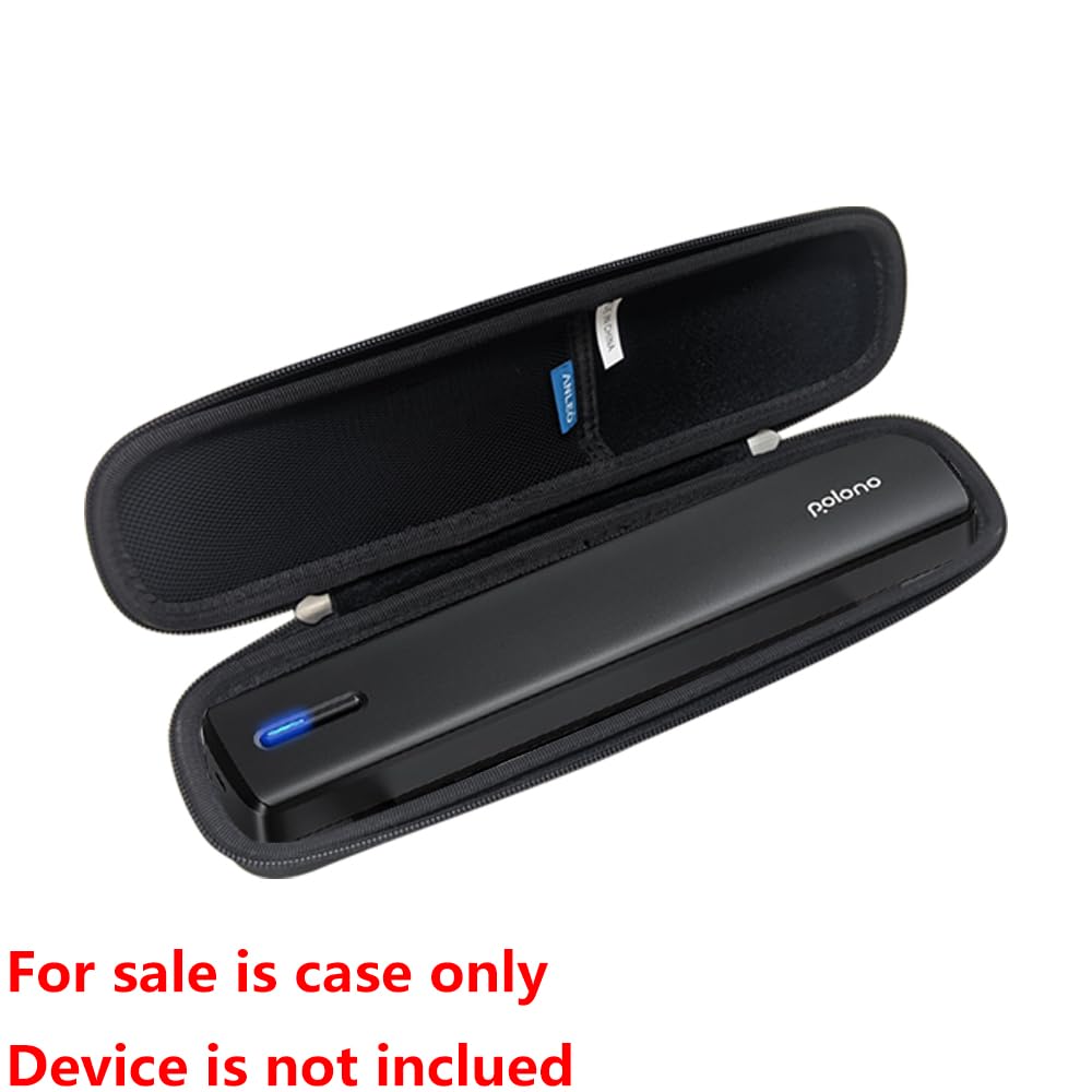 Anleo Hard Travel Case for POLONO Portable Printer Wireless for Travel, D810 Bluetooth Thermal Printer (Black)