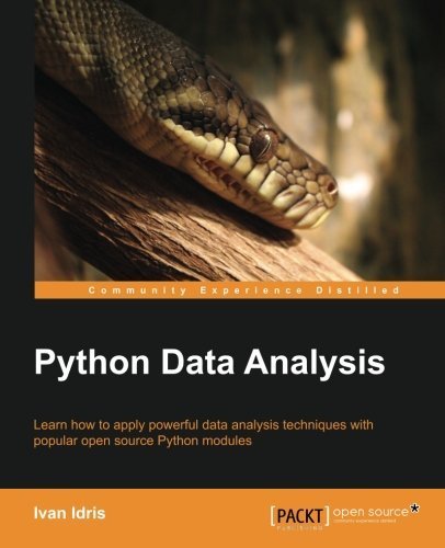 Python Data Analysis by Idris, Ivan (2014) Paperback