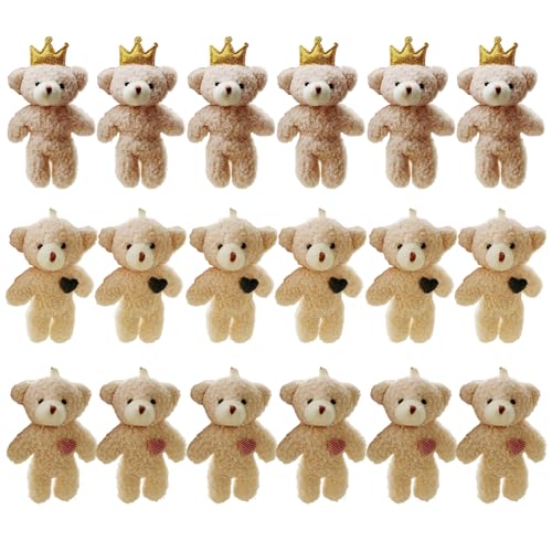Mini ours en peluche vrac petit animal doux pour artisanat et diy