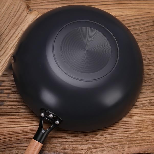 Wok con Fondo Plano 32 cm miniatura 5