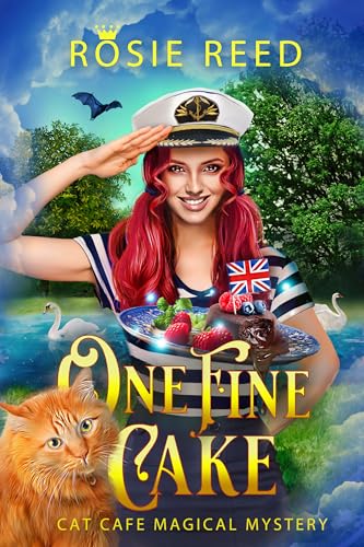 One Fine Cake: A Paranormal Cozy Mystery (Cat Cafe Magical Mystery Book 2)