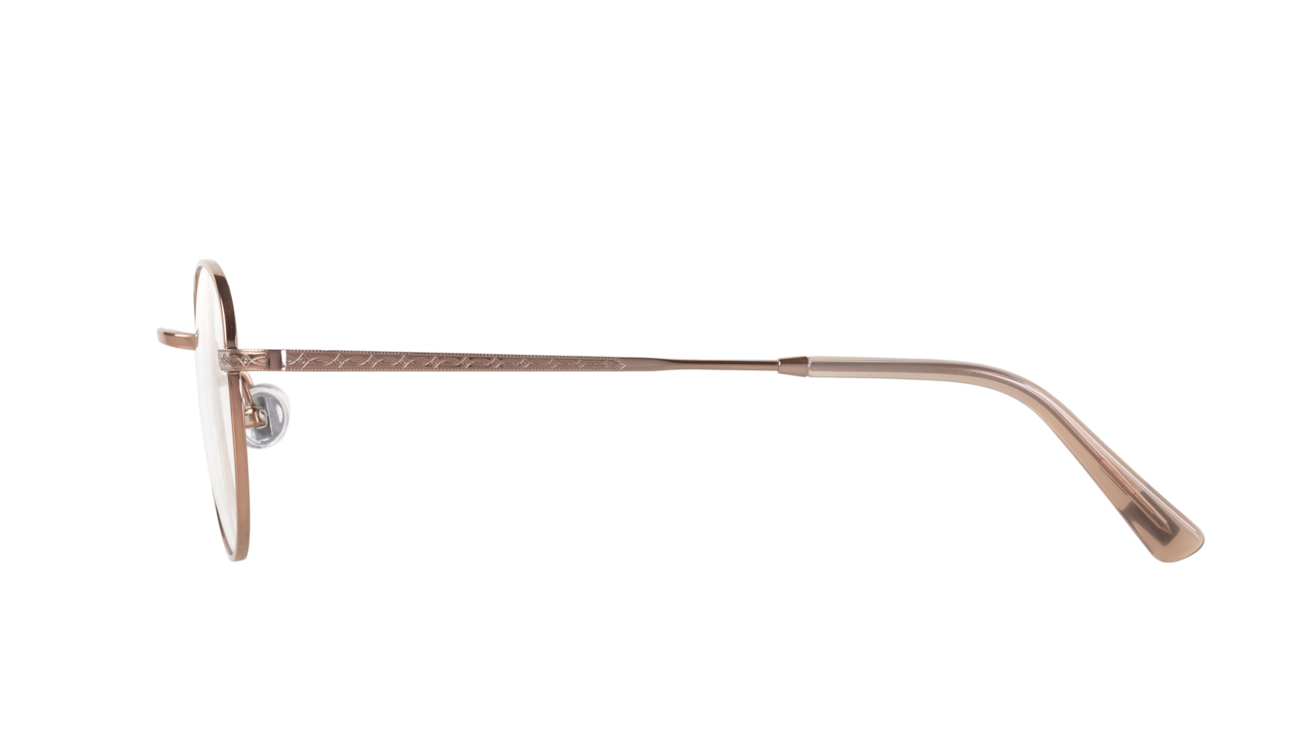 Savile Row Brille mit Sehstärke für Damen optional mit Sonnenbrillentönung oder Blaulichtfilter, Rund, gefertigt aus Titan (inklusive Brillenetui)