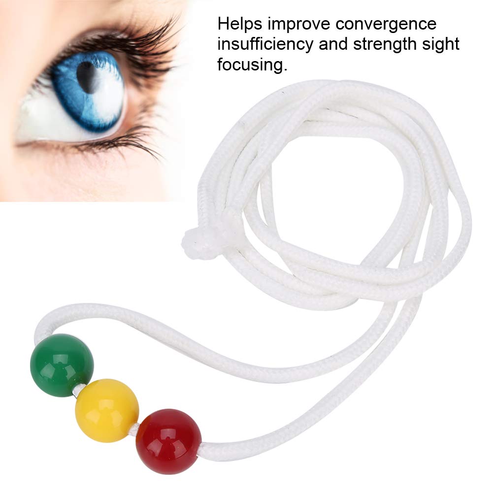 Brock String, strumento di allenamento per la convergenza visiva leggero, compatto, portatile, durevole, professionale per la