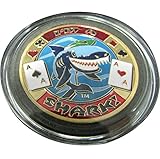 MRC Poker Hand Painted Poker Card Guard Cover Protector - I 'M a Shark