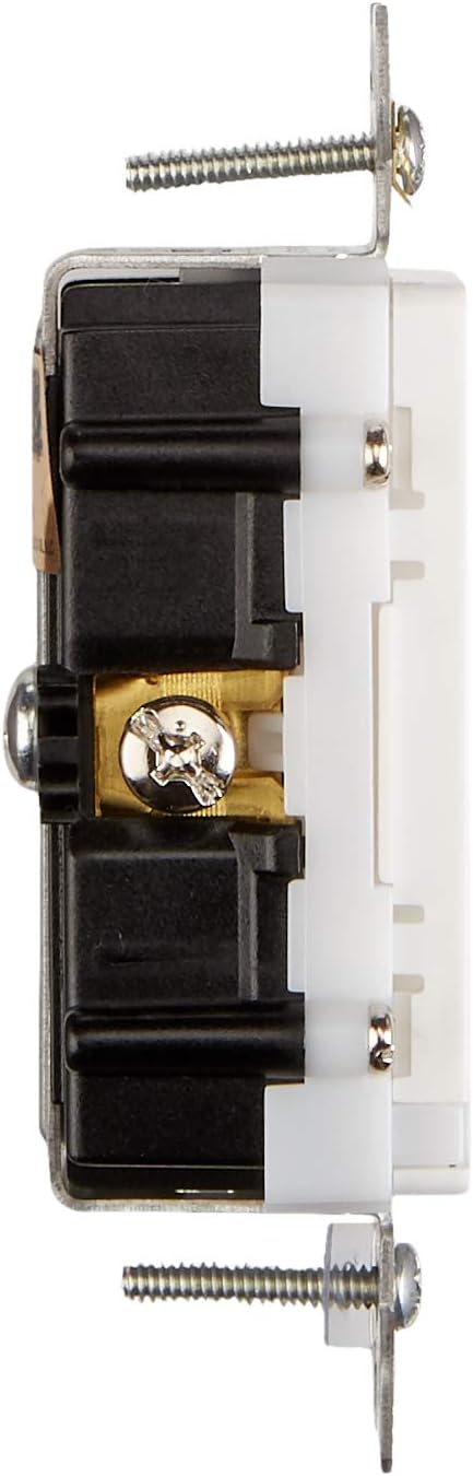 Leviton 120V AC Decora LED Full Guide Light, 6527-W, White