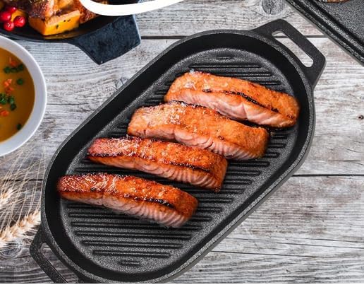 Miniatura 4 de Sartén de hierro fundido para pizza, adecuada para la mayoría de hornos de pizza, plancha y parrillas