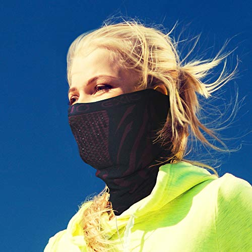 Image of EXIO Winter Neck Warmer Gaiter /Balaclava (1Pack or 2Pack) - Windproof Face Mask for Ski, Snowboard