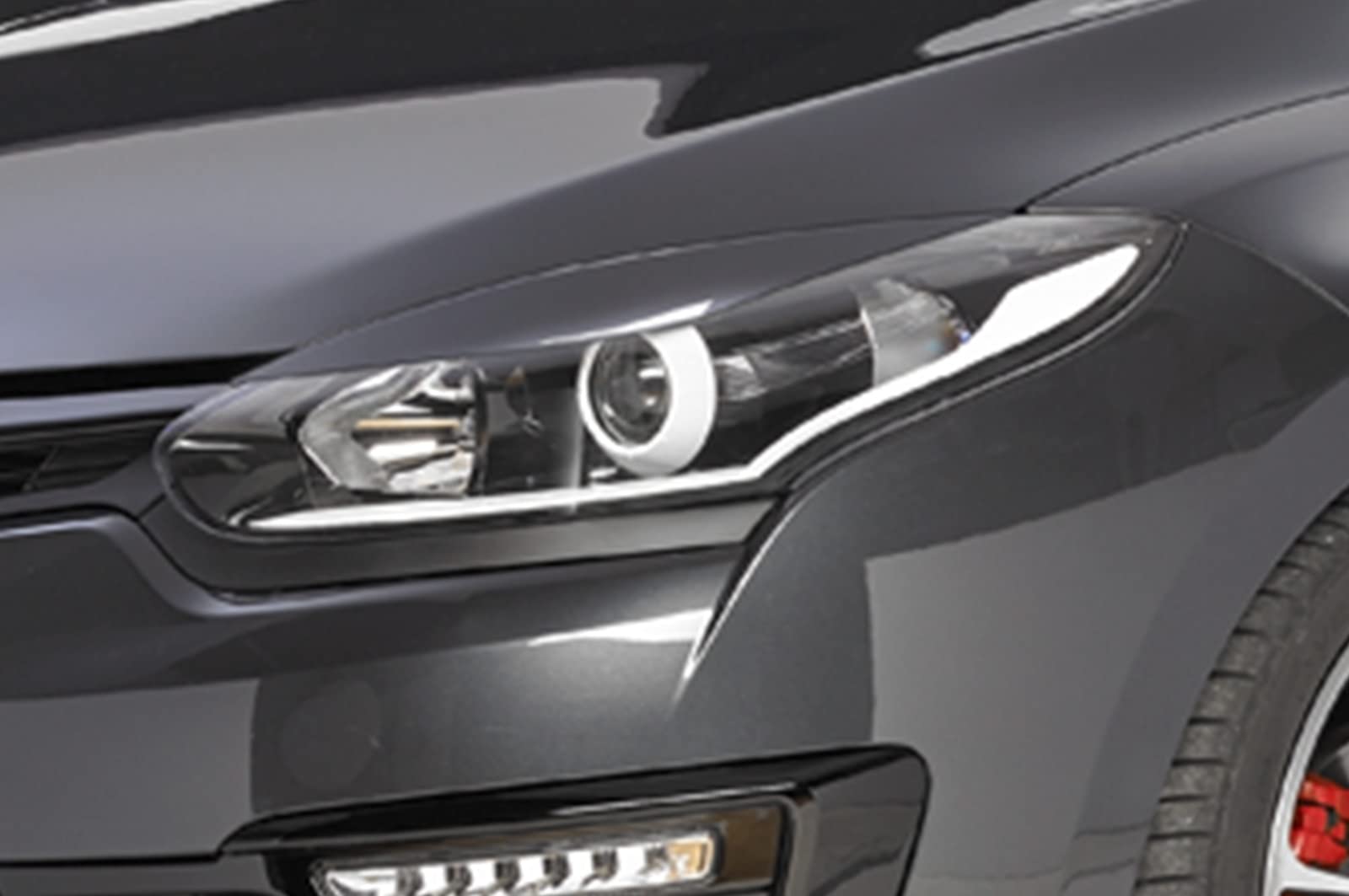 CSR-Automotive Scheinwerferblenden Kompatibel mit/Ersatz für Renault Megane III 3 SB247