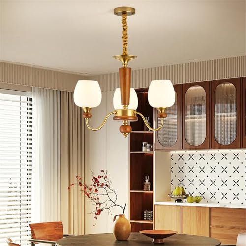 Suspension style rétro créatif et lustre LED contemporain pour maison