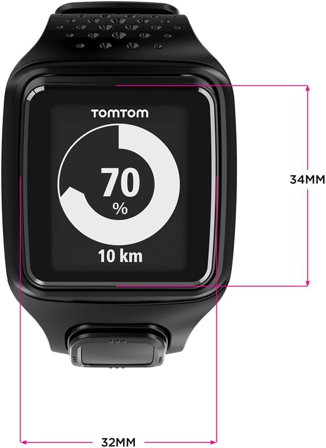TomTom Runner GPS Watch (Black) (Renewed)